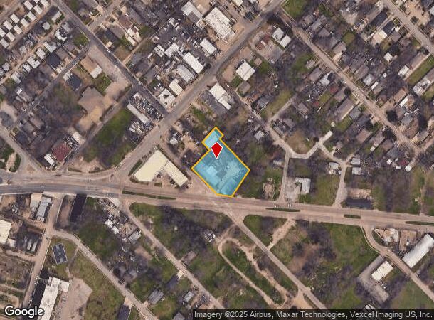 1400 S Haskell Ave, Dallas, TX Parcel Map