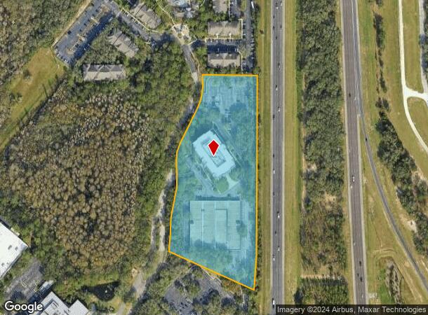  14055 Riveredge Dr, Tampa, FL Parcel Map