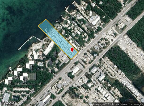  97680 Overseas Hwy, Key Largo, FL Parcel Map