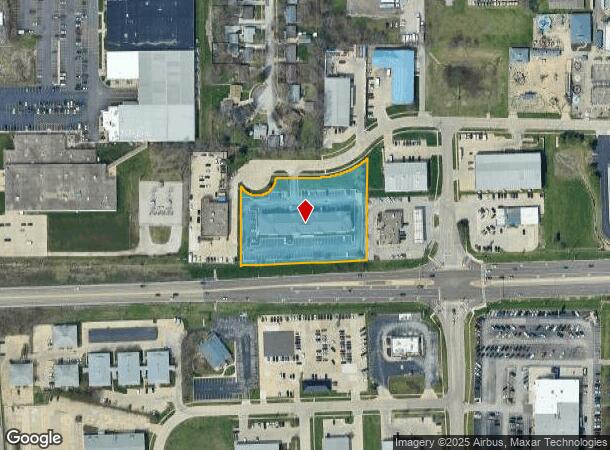 1805 S Veterans Pkwy, Bloomington, IL Parcel Map
