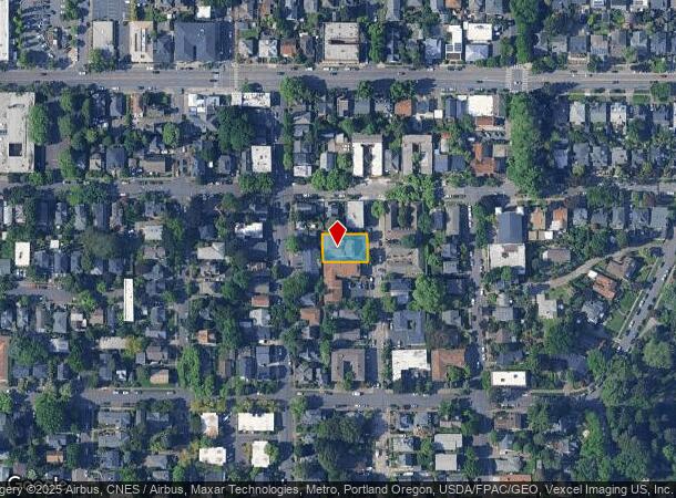  121 Se 31St Ave, Portland, OR Parcel Map