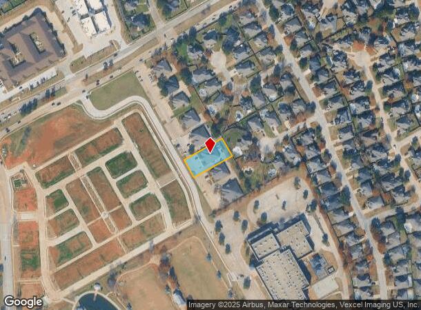 710 Hunters Row Ct, Mansfield, TX Parcel Map