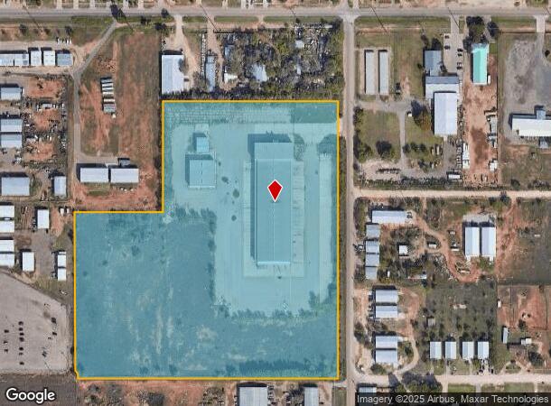  8214 Ash Ave, Lubbock, TX Parcel Map