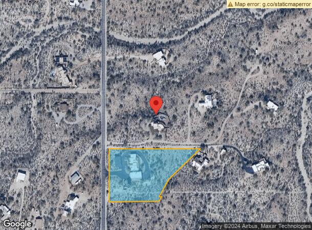  3202 N Camino De Oeste, Tucson, AZ Parcel Map