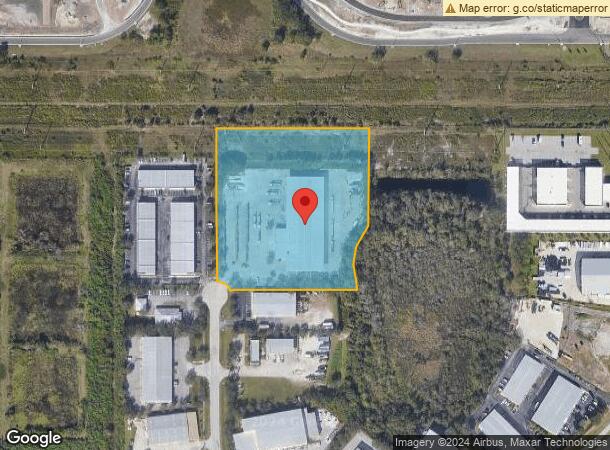  1688 Global Ct, Sarasota, FL Parcel Map