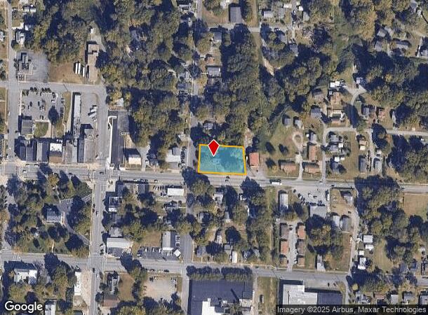 E Trade St, NC Parcel Map