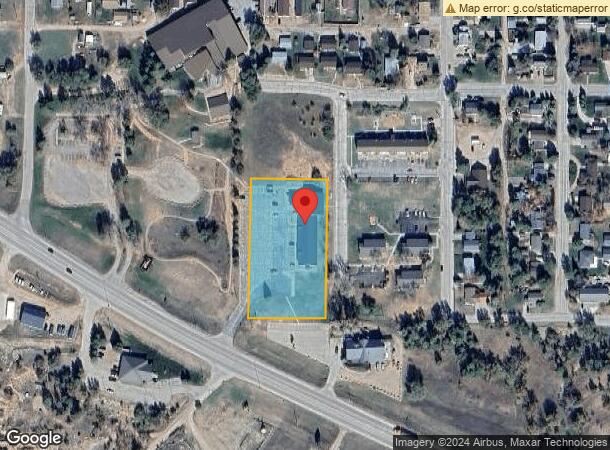  800 Mammoth St, Hot Springs, SD Parcel Map