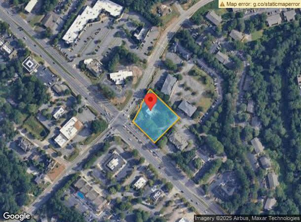  910 Holcomb Bridge Rd, Roswell, GA Parcel Map