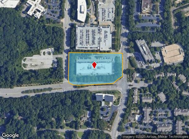  5445 Meridian Mark Rd, Atlanta, GA Parcel Map