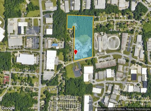  901 E Springfield Rd, High Point, NC Parcel Map