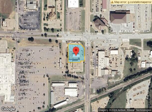  1501 N Country Club Rd, Ada, OK Parcel Map