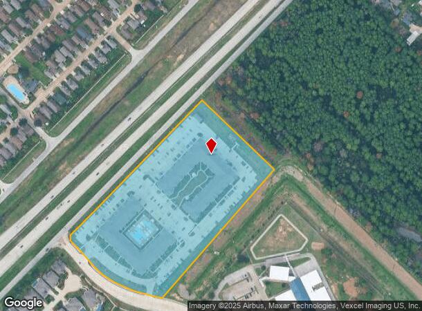 9123 Crescent Clover Dr, Spring, TX Parcel Map