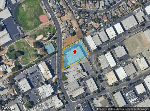  3535 De La Cruz Blvd, Santa Clara, CA Parcel Map