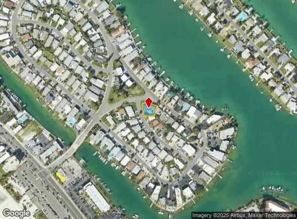 11160 3Rd St E, Treasure Island, FL Parcel Map