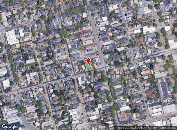 939 Channing Way, Berkeley, CA Parcel Map