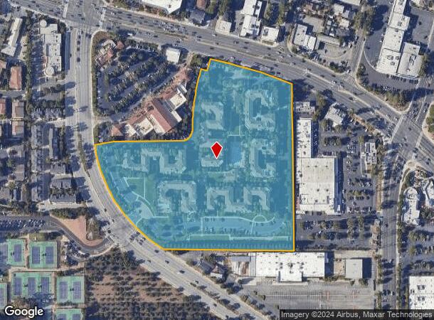  250 W El Camino Real, Sunnyvale, CA Parcel Map