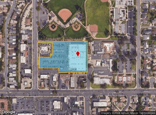  4848 Valley View Ave, Yorba Linda, CA Parcel Map