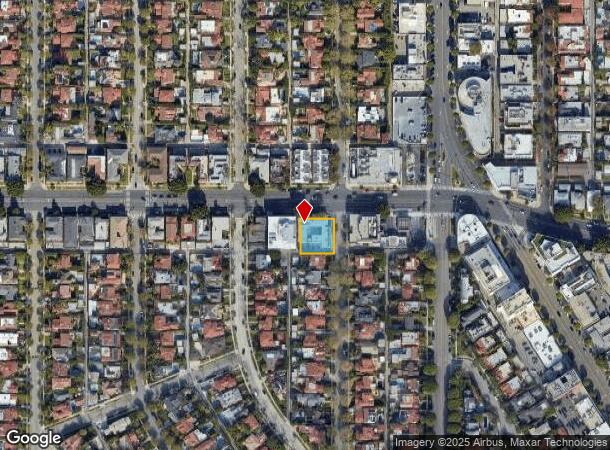 9500 W Olympic Blvd, Beverly Hills, CA Parcel Map