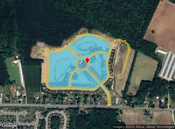  12111 Line Rd, Delmar, DE Parcel Map
