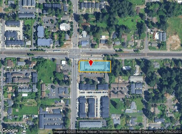  14808 E Burnside St, Portland, OR Parcel Map