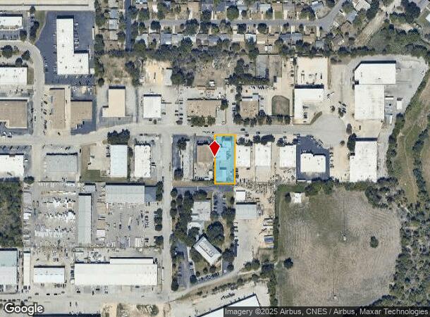  4366 Centergate St, San Antonio, TX Parcel Map