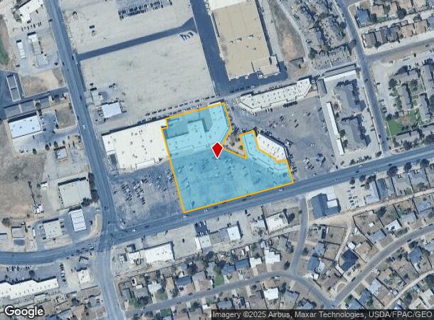  4310 W Illinois Ave, Midland, TX Parcel Map