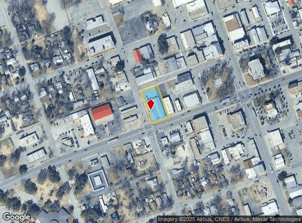 128 W Main St, Uvalde, TX Parcel Map