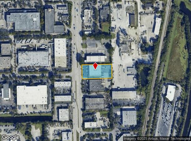 2200 N Andrews Ave, Pompano Beach, FL Parcel Map
