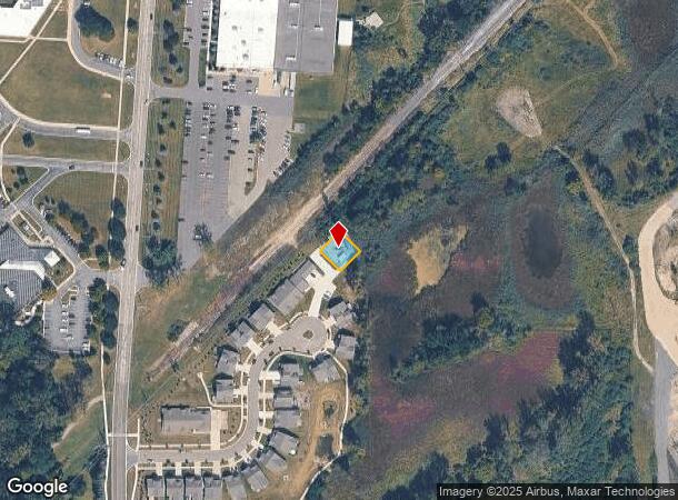  600 N Maple Rd, Saline, MI Parcel Map