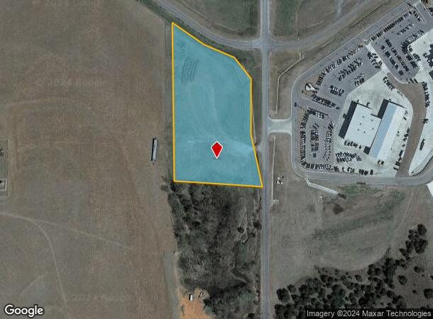  801 S Airport Rd, Weatherford, OK Parcel Map