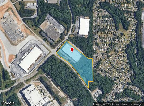  960 Six Flags Rd, Austell, GA Parcel Map