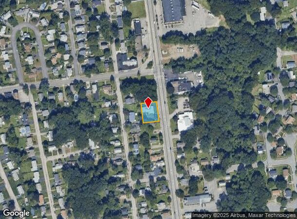  1935 Elmwood Ave, Warwick, RI Parcel Map