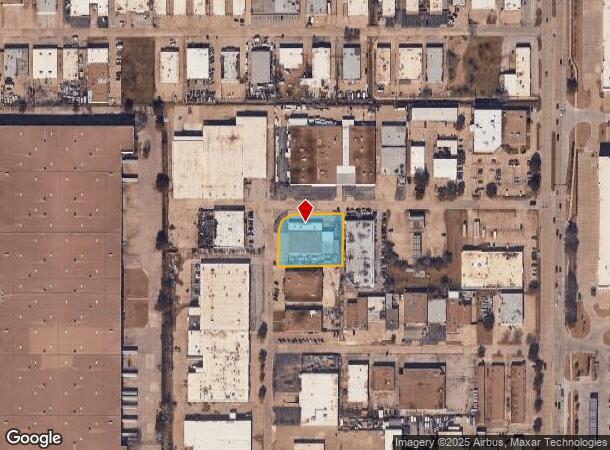  3614 Security St, Garland, TX Parcel Map