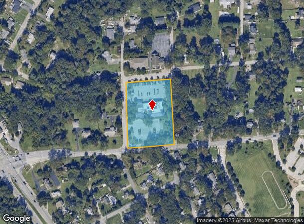  25 Altona Ave, Pasadena, MD Parcel Map