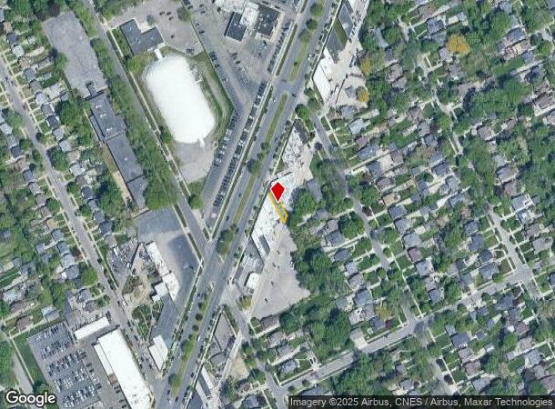 17864 Mack Ave, Grosse Pointe, MI Parcel Map