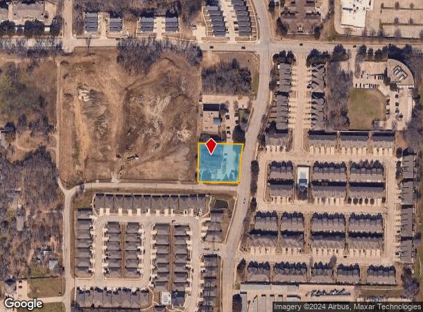  2300 Rockbrook Dr, Lewisville, TX Parcel Map