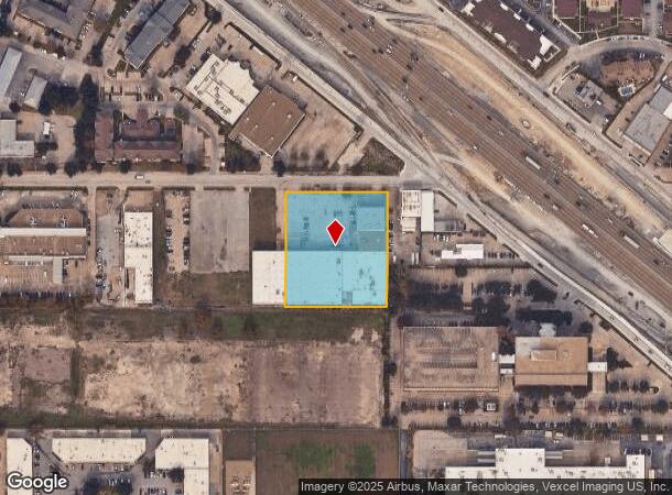  9244 Markville Dr, Dallas, TX Parcel Map