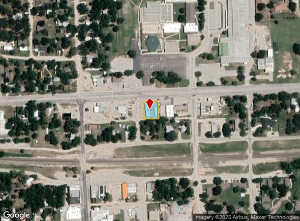 201 E Hall St, Bangs, TX Parcel Map
