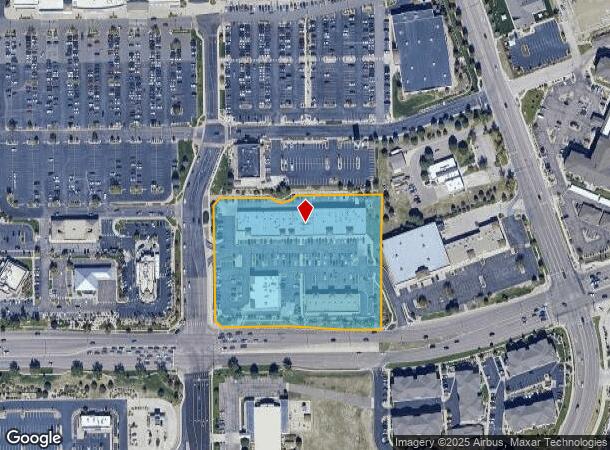  3703 Bloomington St, Colorado Springs, CO Parcel Map