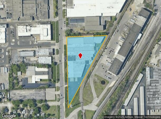 21400 Hoover Rd, Warren, MI Parcel Map