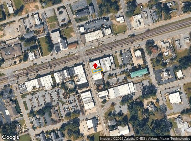  105 S Pendleton St, Easley, SC Parcel Map