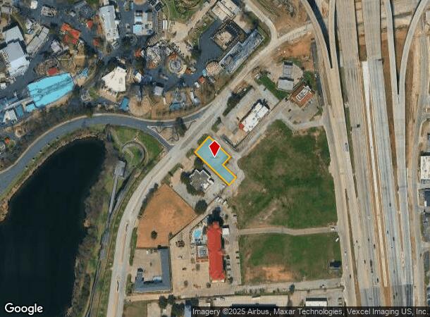  912 Six Flags Dr, Arlington, TX Parcel Map