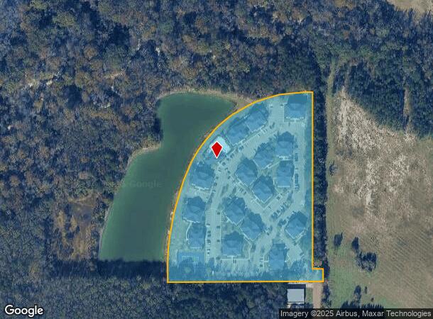 1227 Pin Oak Dr, Flowood, MS Parcel Map