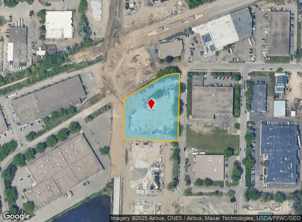  1600 5Th St S, Hopkins, MN Parcel Map