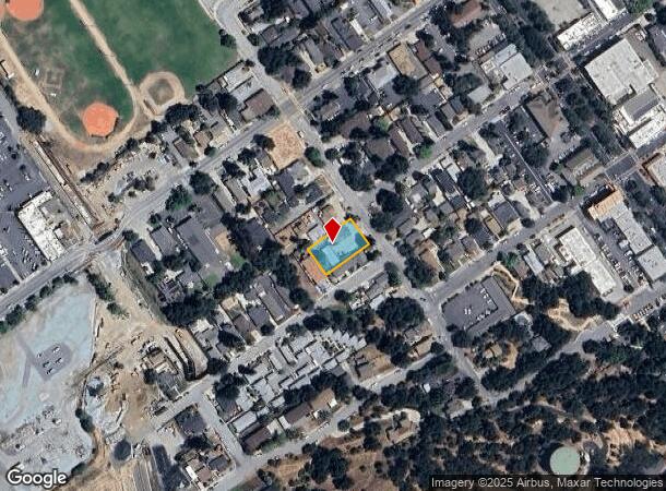  17525 Del Monte Ave, Morgan Hill, CA Parcel Map