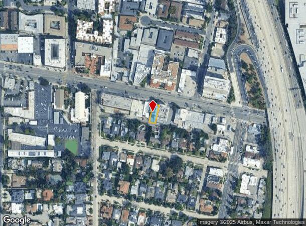  15464 Ventura Blvd, Sherman Oaks, CA Parcel Map