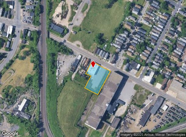 1029 Clinton St, Buffalo, NY Parcel Map