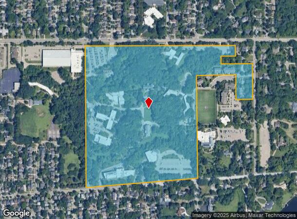  1700 Fulton St E, Grand Rapids, MI Parcel Map