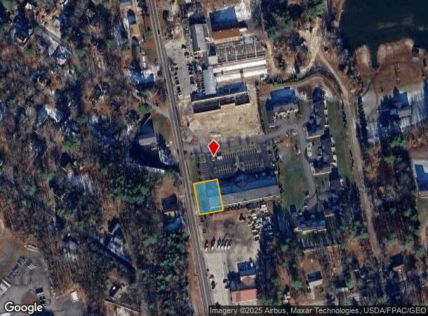 1 Faraday Dr, Cumberland Center, ME Parcel Map