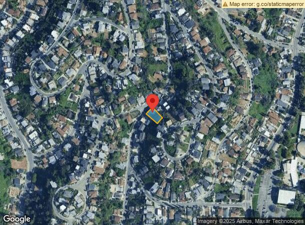  1078 Geraghty Ave, Los Angeles, CA Parcel Map